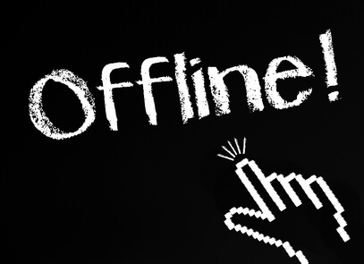site internet offline